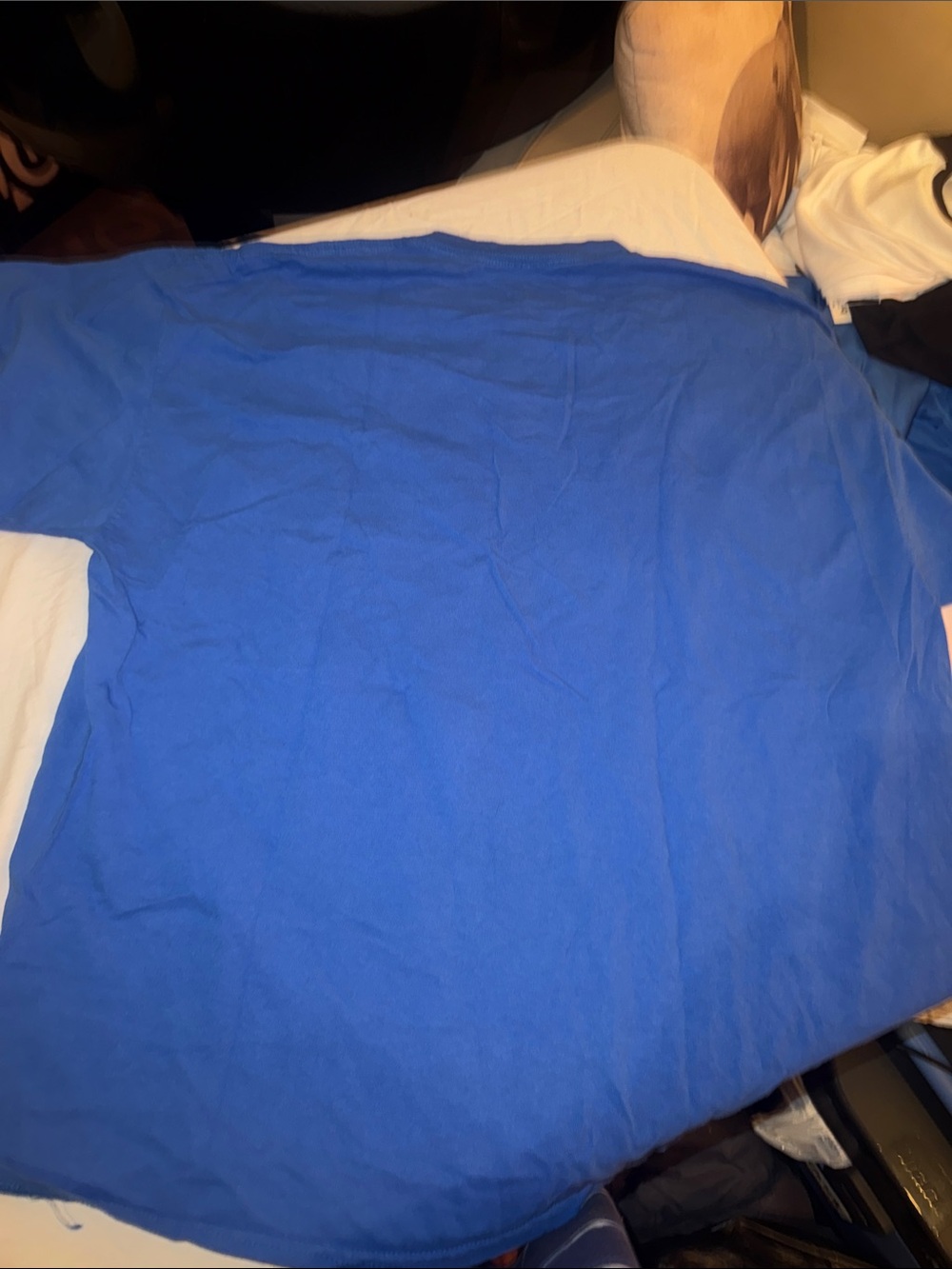 Y'ALL CRAZY Blue Graphic Tee - Men's Casual Shirt - Picture 3 of 3
